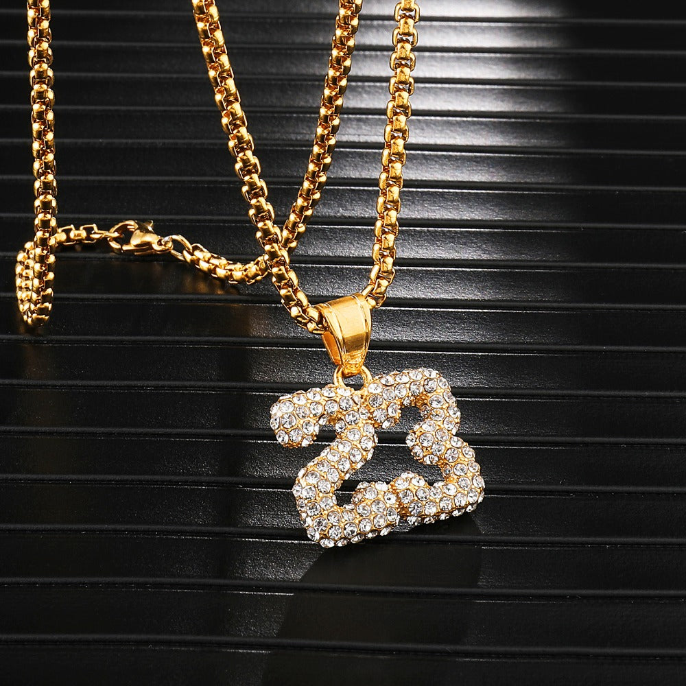 NBA iced out chain