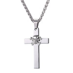 Pirate Skull Cross Necklace for Men